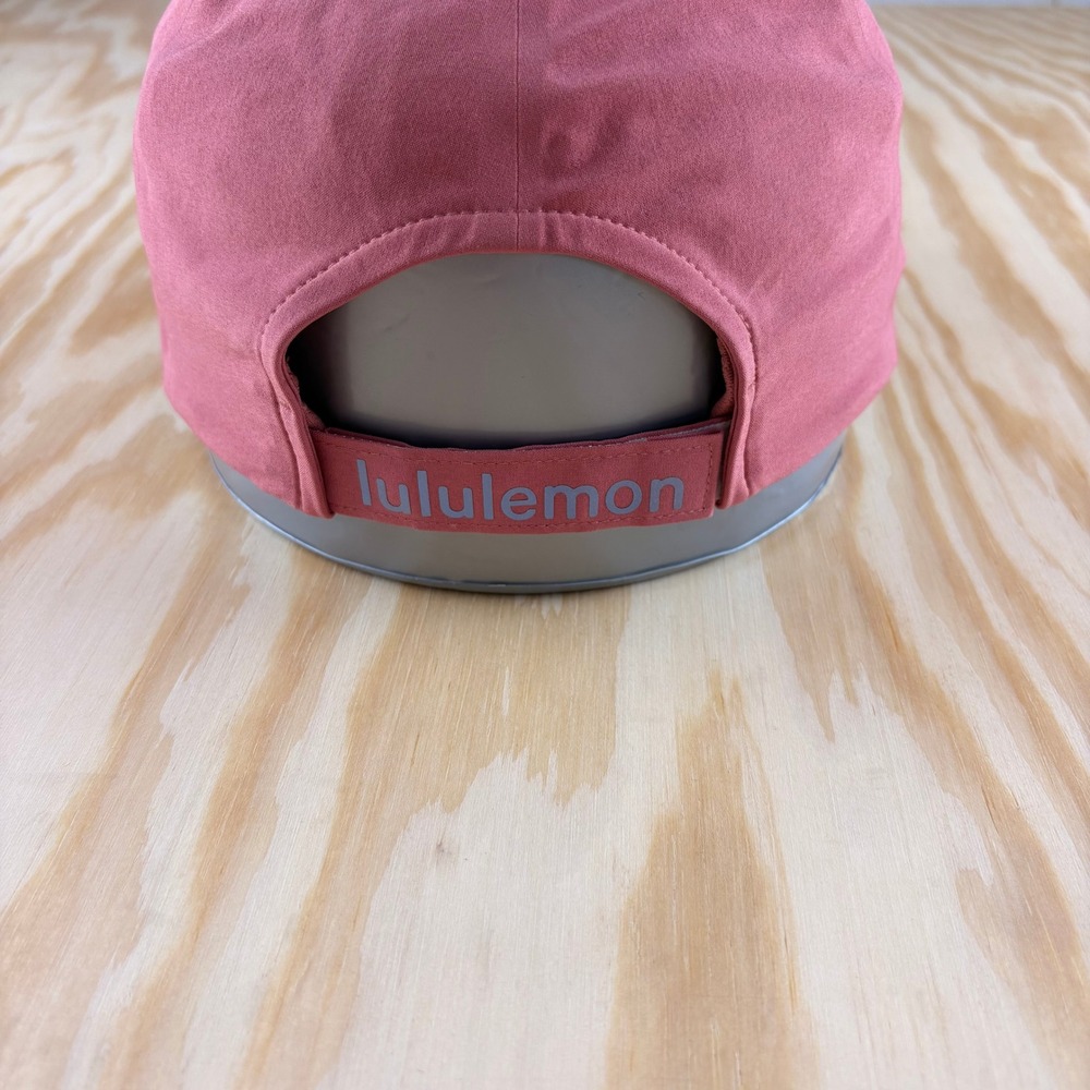 Lululemon Fast and Free Running Hat Pink Rose Adjustable LW9CVUS Women O/S - Picture 6 of 7